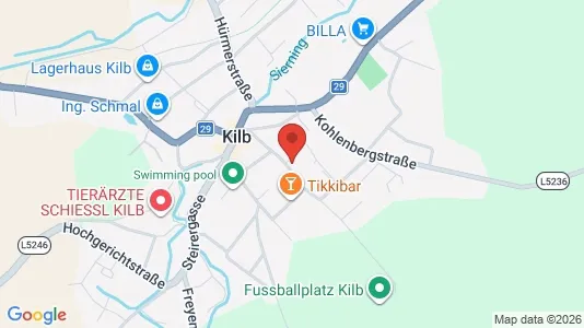 Apartments for rent i Bischofstetten - kort over placeringen