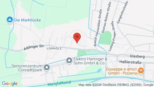 Apartments for rent i Rosenheim - kort over placeringen