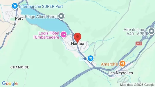 Apartments for rent in Nantua - Photo from Google Street View