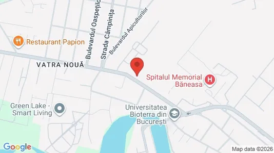 Apartments for rent i Bucharest - Sectorul 1 - kort over placeringen