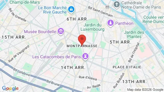 Apartments for rent in Paris 14ème arrondissement - Montparnasse - Photo from Google Street View