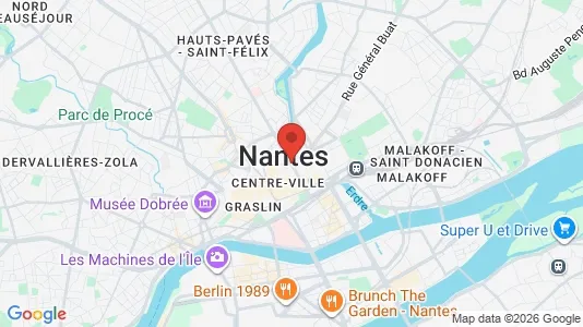 Apartments for rent in Nantes - Photo from Google Street View