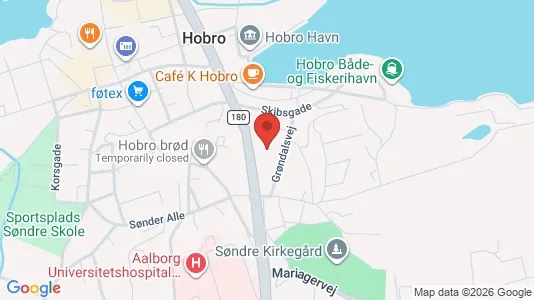 Apartments for rent in Hobro - Photo from Google Street View