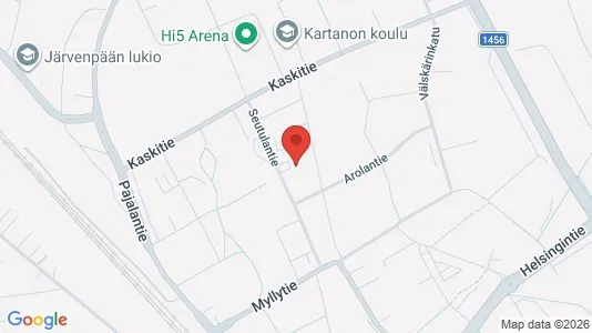 Apartments for rent i Järvenpää - kort over placeringen