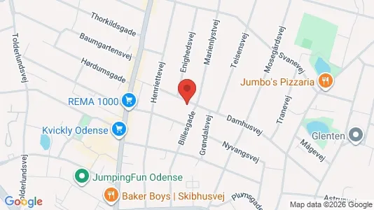 Apartments for rent in Odense C - Photo from Google Street View