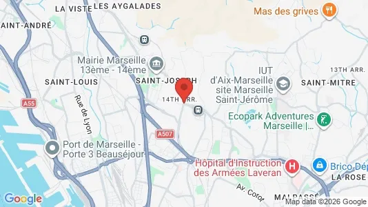 Apartments for rent in Marseille 14ème arrondissement - Photo from Google Street View