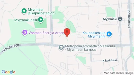 Apartments for rent i Vantaa - kort over placeringen