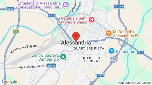 Apartments for rent in Alessandria - Photo from Google Street View
