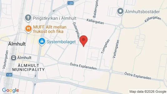 Apartments for rent in Älmhult - Photo from Google Street View
