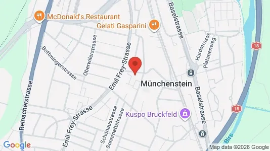 Apartments for rent in Arlesheim - Photo from Google Street View