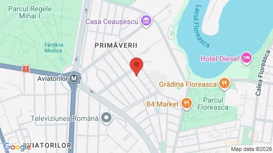 Apartments for rent i Bucharest - Sectorul 1 - kort over placeringen