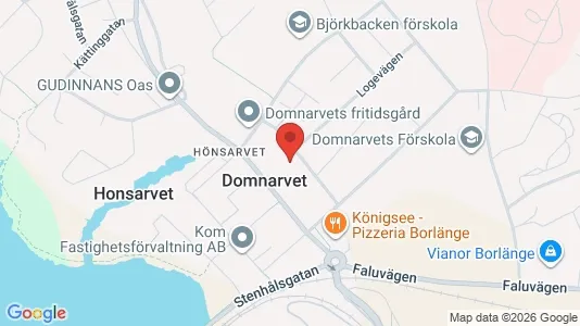 Apartments for rent in Borlänge - Photo from Google Street View