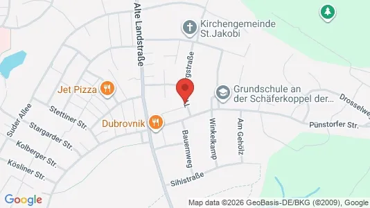 Apartments for rent i Steinburg - kort over placeringen