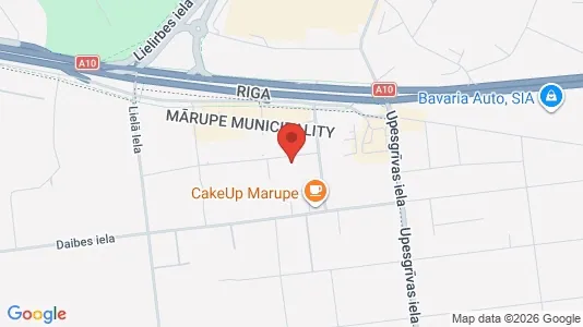 Apartments for rent i Mārupes novads - kort over placeringen