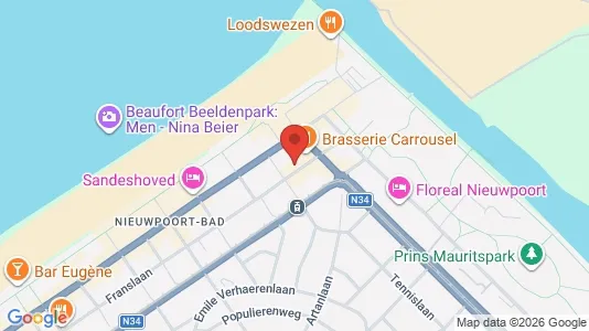 Apartments for rent i Nieuwpoort - kort over placeringen