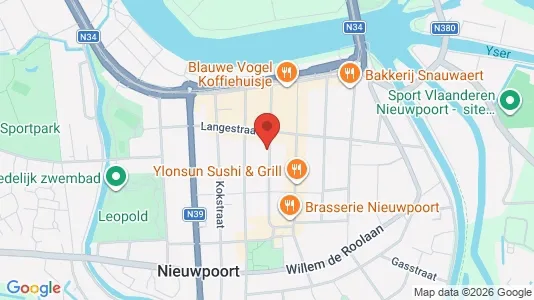 Apartments for rent i Nieuwpoort - kort over placeringen