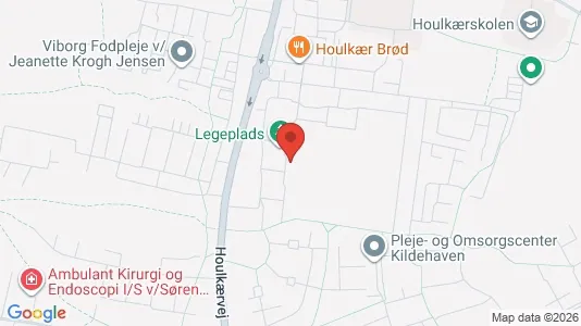 Apartments for rent i Viborg - kort over placeringen
