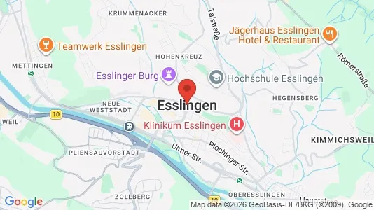 Apartments for rent in Esslingen - Photo from Google Street View