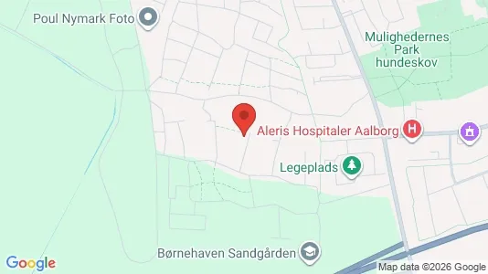 Apartments for rent i Aalborg SV - kort over placeringen