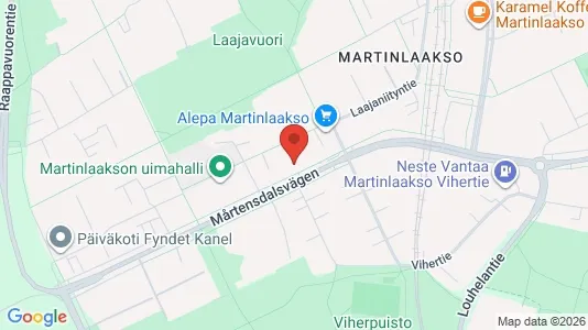Apartments for rent i Vantaa - kort over placeringen
