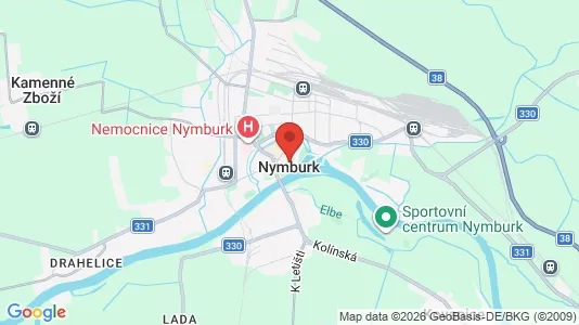 Apartments for rent in Nymburk - Photo from Google Street View