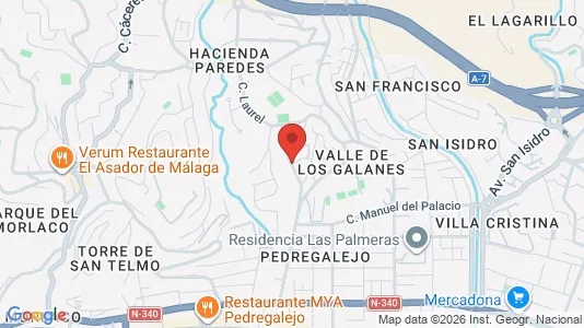 Apartments for rent in Málaga - Photo from Google Street View