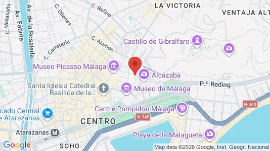 Apartments for rent in Málaga - Photo from Google Street View
