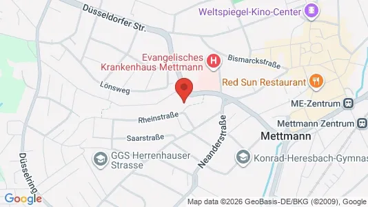 Apartments for rent in Mettmann - Photo from Google Street View