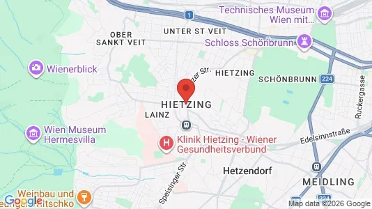 Apartments for rent in Vienna Hietzing - Photo from Google Street View