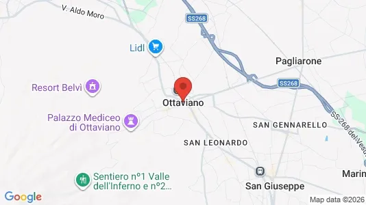 Apartments for rent i Ottaviano - kort over placeringen