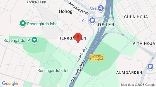 Apartments for rent i Rosengård - kort over placeringen