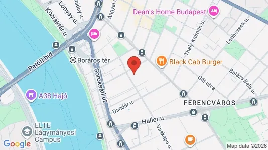 Apartments for rent in Budapest Ferencváros - Photo from Google Street View