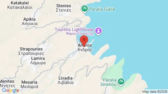 Apartments for rent in Andros - Photo from Google Street View