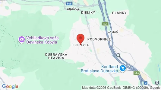 Apartments for rent in Bratislava Dúbravka - Photo from Google Street View