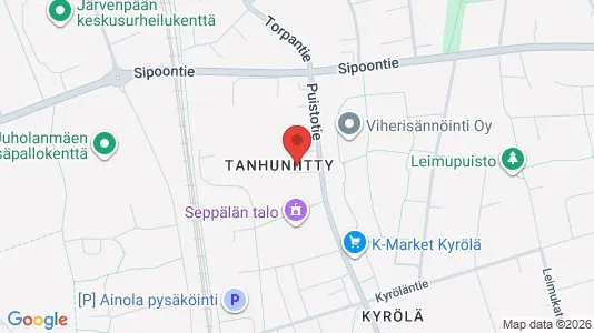 Apartments for rent i Järvenpää - kort over placeringen