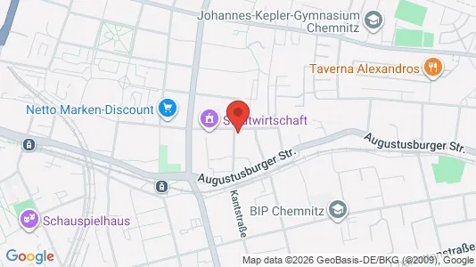 Apartments for rent in Chemnitz - Photo from Google Street View