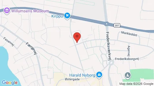 Apartments for rent i Frederikssund - kort over placeringen