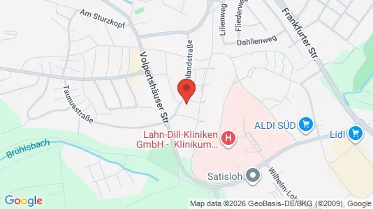 Apartments for rent i Lahn-Dill-Kreis - kort over placeringen