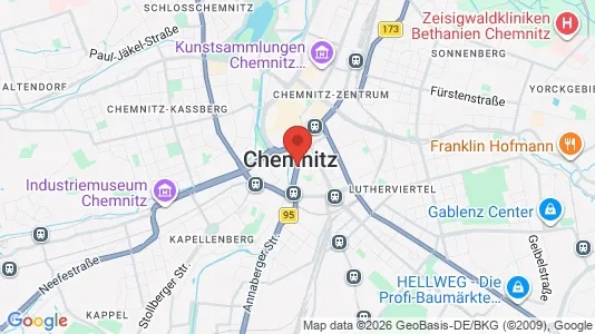 Houses for rent in Chemnitz - Photo from Google Street View