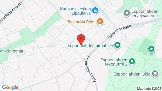 Apartments for rent i Espoo - kort over placeringen
