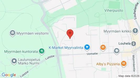 Apartments for rent i Vantaa - kort over placeringen