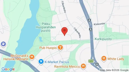 Apartments for rent i Helsinki Läntinen - kort over placeringen