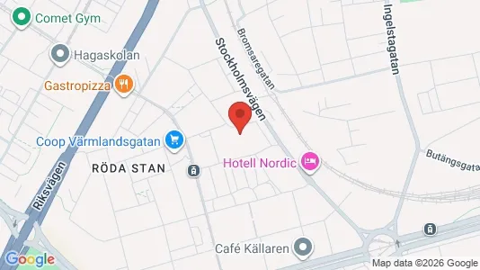 Apartments for rent i Norrköping - kort over placeringen