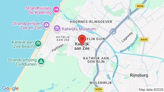 Houses for rent i Katwijk - kort over placeringen