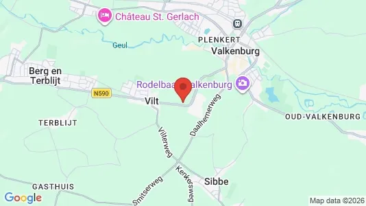 Apartments for rent i Valkenburg aan de Geul - kort over placeringen