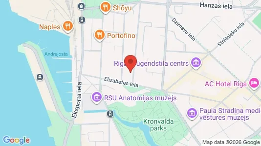 Apartments for rent i Riga Centrs - kort over placeringen