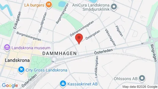 Apartments for rent in Landskrona - Photo from Google Street View