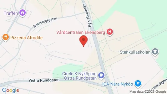Apartments for rent i Nyköping - kort over placeringen