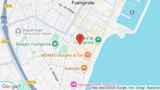 Apartments for rent i Fuengirola - kort over placeringen