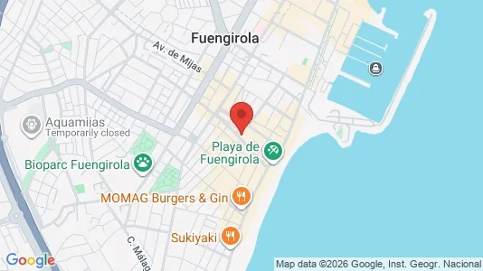 Apartments for rent i Fuengirola - kort over placeringen